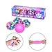 DNA Stress Squeeze Ball & Pull and Stretch Bounce Ball (Set of 3+1), Elastic Construction Sensory Balls - Ideal for Stress and Anxiety Relief, ADHD, Autism, EDC Toys for Kids & Adults.