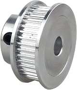 Yxtaii GT2 Timing Belt Pulley 40 Teeth 12mm Bore 6mm Width Aluminum Pack 2 view 3