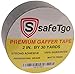 Professional Gaffers Tape 2 inch Black Matte by SafeTgo - Premium 2