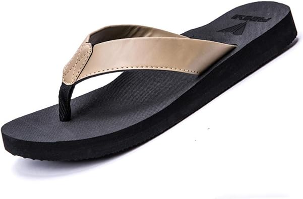 mens fabric flip flops