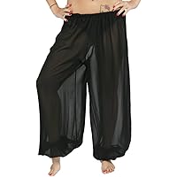 Ayu - Pantalón Harén Grueso De Invierno Negro – Isela Puebla