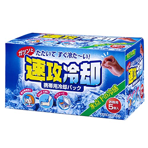 KIYOU JOCHUGIKU 紀陽除虫菊 速攻冷却5個入 日本製 K-2593