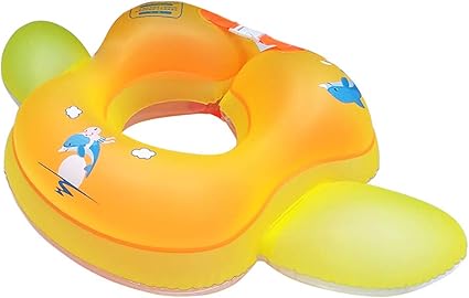 yellow baby swim ring