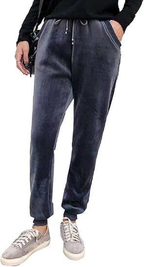 Amazon Keaac ファッション レディース ウィンターフリースパンツ シェルパライニングスウェットパンツアクティブランニングジョガーパンツ スカート 通販