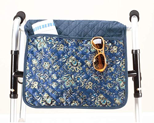 Wheelchair Backpack Storage Bag, Walker Tote Bag, Hands Free Pouch Organizer Accessories Travel Tote for Scooter, Walkers, Manual or Powered Chairs, Elderly Senior Disabled Use