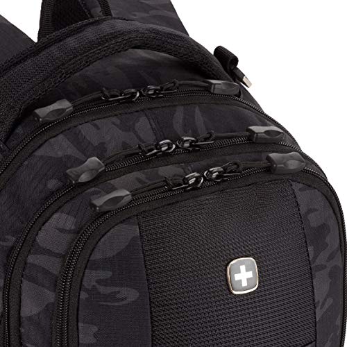 SwissGear Cecil 5505 Laptop Backpack, Black Cod/Camo, 18Inch Pricepulse