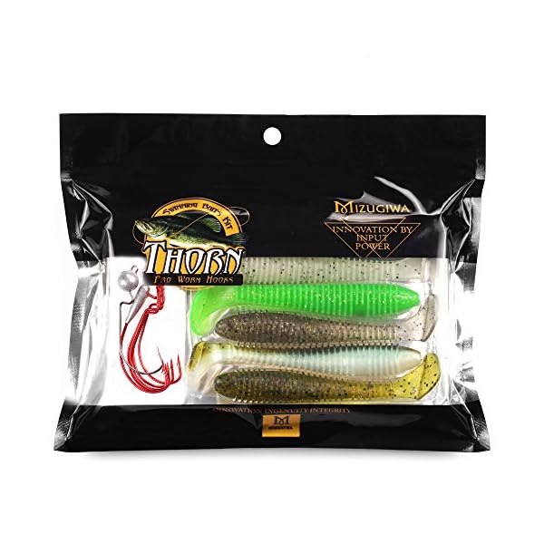 Mizugiwa-Pro-Worm-Hooks-Fishing-Soft-Lure-Swimbait-Kit
