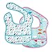Bumkins Starter Bib, Baby Bib Infant, Waterproof, Washable, Stain and Odor Resistant, 3-9 Months, 2-Pack – Raindrops & Umbrellas