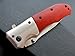 Eafengrow EF51 Professional Wood Pocket Knives with Steel, Wood Folding Knife Survival Knife Outdoor Camping Knife Tools