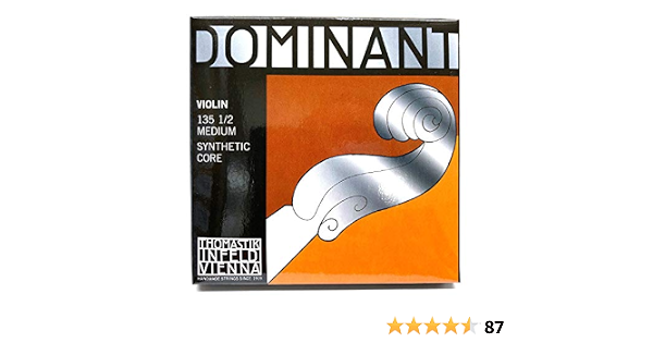Amazon.com: Thomastik Dominant 1/2 – Juego de cuerdas para violín :  Instrumentos Musicales