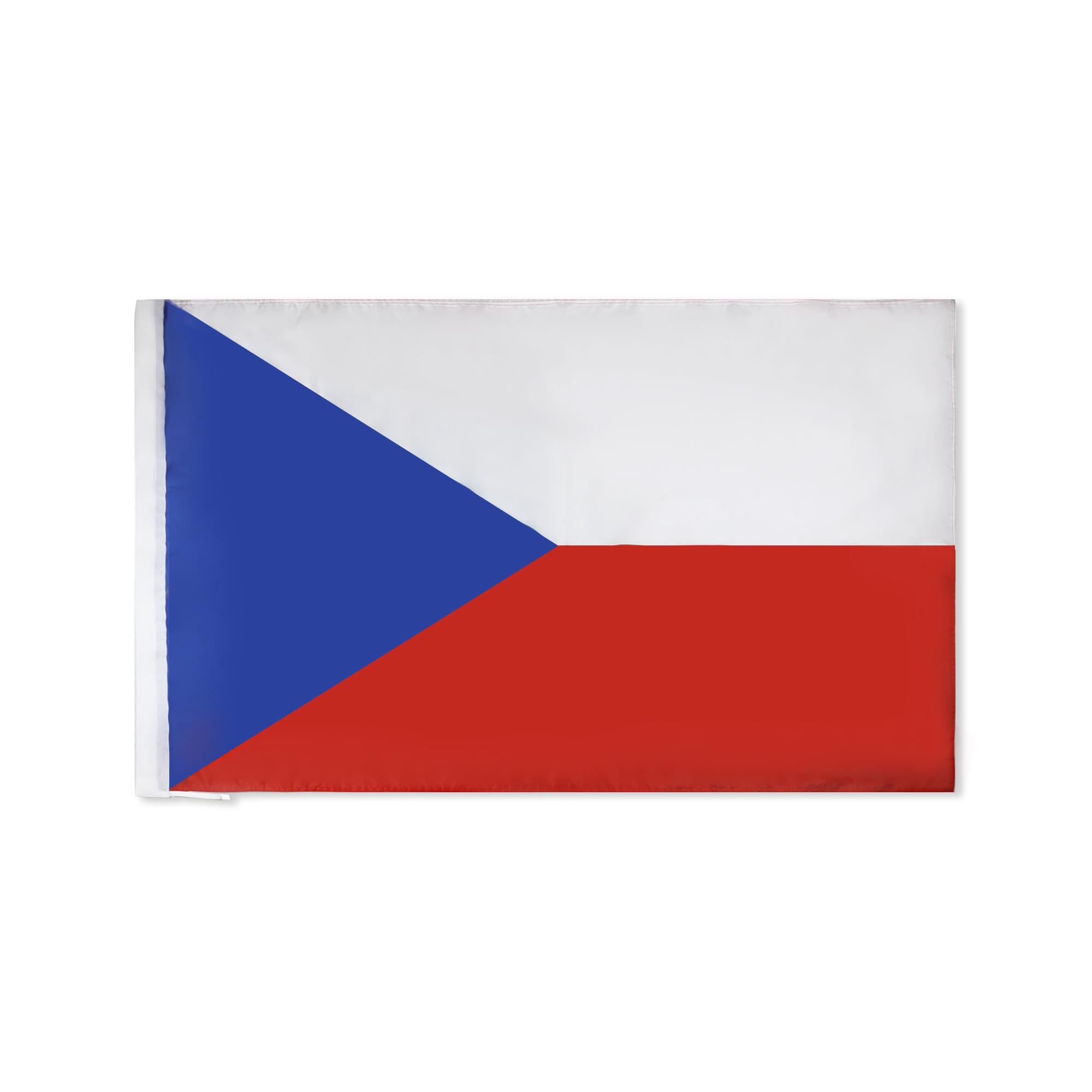 AZ FLAG - Czech Republic Flag - 3x5 Ft - Light Polyester Czech Banner with Sleeve - Fade Resistant - Vivid Colors - 3' x 5' Feet - 150x90 Cm