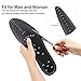 2 Pairs Massaging Insoles, Acupressure Magnetic Massage Insoles |Oumers Foot Massager Shoe-pad Foot Therapy Reflexology Pain Relief Shoe Insoles |Unisex Washable and Cutable, Black &White