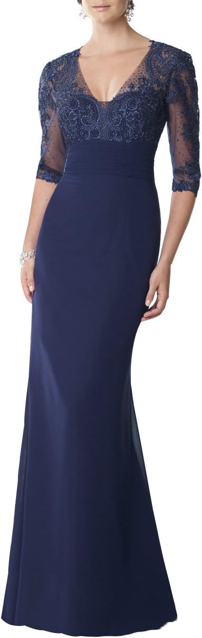 Butterfly Paradise Elegant Sexy Lace V-Neck Beading Cocktail Dress