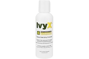 CoreTex Ivy X Post-Contact Poison Ivy Cleanser Lotion - 4oz Bottle of USA-Made Treatment Lotion to Remove Itchy Rashes - Also works on Poison Oak & Sumac Oils