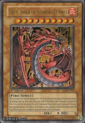 Yu-Gi-Oh! - Uria, Lord of Searing Flames LC02-EN001 ultra rare