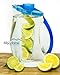 +New Design+ 3.2 Qt Fruit Infuser Water Pitcher 101 Oz BPA Free Acrylic Easy to Use Fruit Infusion Water Pitcher Large Enough to Use to Fill Multiple Fruit Infused Water Bottles