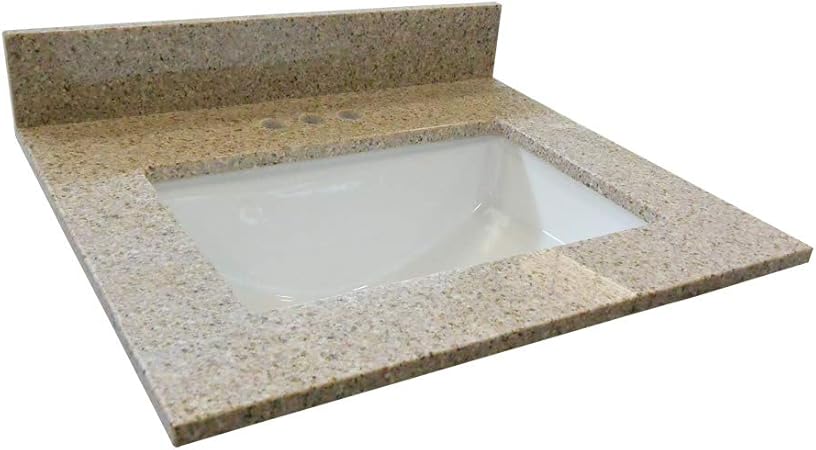 Design House 563239 Granite Vanity Top Golden Sand Amazon Com