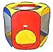 EWONDERWORLD Six Sided Hexagon Twist Play Tent with Ball Stopper & Safety Meshing
