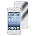 niceEshop 3 Packs Mirror Front Screen Protector for iPhone 4 4S