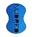 NuDred Coil I.T. Formula - Twist Hair Sponge Brush + Hair Conditioning For Men and Women, For Moisturized Sculpted Coils, Twists & Locs (Blue Mini Hair Sponge, Small Holes, 1oz Hair Moisturizer)