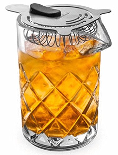 Mixing Glass with Stainless Steel Strainer - 400ml