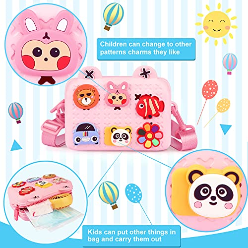 Sensory Fidget Toy Set, 37pcs Fidget Box Stress Relief Toy, Fidget Toy Pack with Bubble Infinity Cube Marble Mesh, Fidget Set with Bag for Adults Kids Autistic ADHD Toys Birthday Party Favors (Pink)