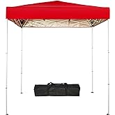 Sunnyglade 6x4 Ft Pop-Up Canopy Tent Outdoor Portable Instant Shelter Folding Canopy with Carry Bag