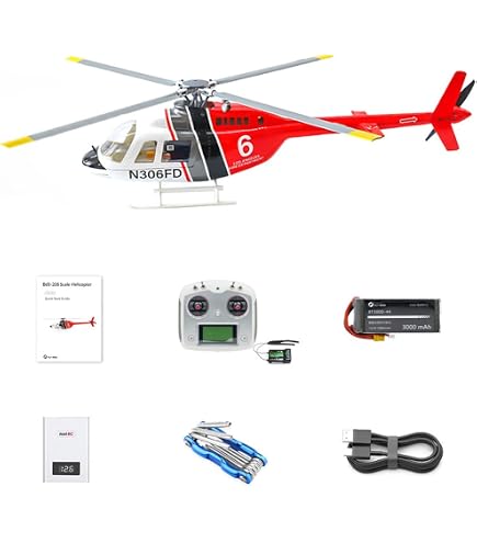 Amazon.com: ConsoleXpress RC Helicopter with GPS, FLYWING BELL-412
