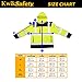 KwikSafety - Charlotte, NC - GALAXY SoftShell Reflective Jacket [LIMITED EDITION PATTERN] Class 3 Water Resistant ANSI OSHA Hi Viz Gear/Yellow 2XL