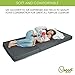 Cozzzi Folding Mattress - Twin Size Trifold Foam Mattress Topper with Removable Cover - Lightweight and Portable Sleeping Mat - Compact and Easy to Storage