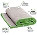 Yoga Mat Towel & Cooling Towel by Yogiii | The YogiiiSWEAT Towel Set | Hot Yoga & Bikram Skidless Mat Towel w/ Cooling Hand Towel Bundle | (72