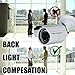 12v Security Camera for Outside Home by Ventech (4 Pack) with 24 ir led Day-Night Vision 65ft ir Cut cmos 1000TVL 960h CCTV Video Type Bullet Indoor Outdoor Weatherproof ip66 More Than 700tvl 800tvl
