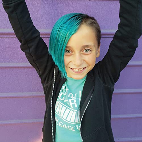 MANIC PANIC Classic Atomic Turquoise Semi Permanent Hair Color - Neon Aqua Blue Hair Dye for Women & Men That Lasts 4-6 Weeks - Vegan, Ammonia & Cruelty-Free - Create & Mix Custom Shades (4oz)