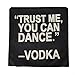 EFLY Vodka Saying Decorative Cotton Linen Square Throw Pillow Case Cushion Cover Shell Pillowcase for Sofa, 18