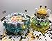 Bumblebee Baby and Toddler Glowing Waterproof Bath Time Toy, Mommy's Helper Sensory Distraction During Diaper Changing, Great to Use as a Changing Station Essential Yellow, Black, White