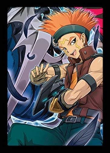 Houtou Sleeves Yu-Gi-Oh! - Crow Hogan with Black-Winged Dragon No.52 - 63mm x 90mm 50pcs