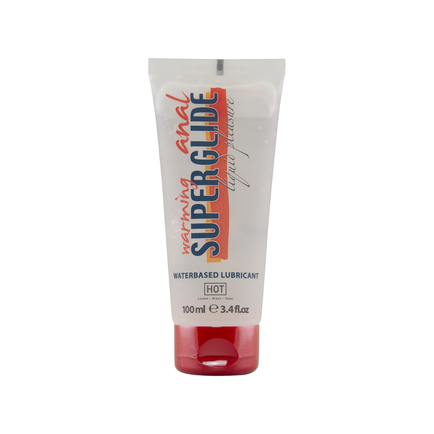 HOT 100 ml Warming Waterbased Anal Superglide