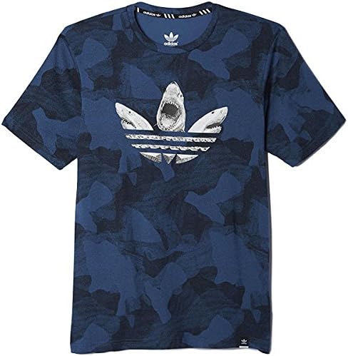 Amazon アディダス オリジナルス Adidas Originals Sharked Out Tee シャークトレフォイルロゴtシャツ メンズ トップス Ash Blue S Us Xxl 日本成人 3xlサイズ 並行輸入品 Tシャツ カットソー 通販