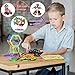 Frolk Magnetic Building Blocks Set 118 Pieces - Tiles Set for 3D Construction for Kids Age 3+. Educational Toy for Girls and Boys. Hours of Fun! Comes with Plastic Storage Box and Premium Backpack.