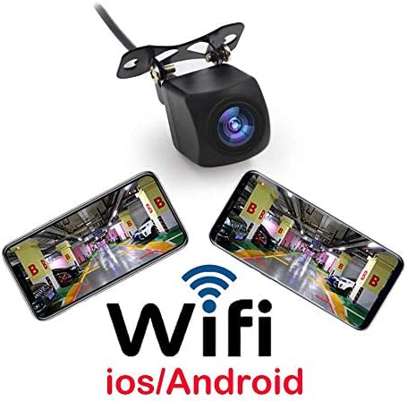 LWTOP Wireless Reversing Camera, Wifi Car Spare Camera Real-Time Video Transmitter Mini Size Waterproof Night Vision Iphone/Ipad And Android
