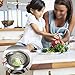 Anpro Stainless-Steel Kitchen Sink Strainer for Garbage- Large Wide Rim 4.53
