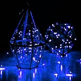 LED SopoTek 7ft 20 LEDS Blue Starry Lights Fairy Lights silver LED Lights Strings AA Battery Powered Ultra Thin String Wire(20 Leds Blue Battery not included)