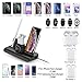 SimJoy Wireless Charger,Wireless Charger Stand, 4 in 1 Charging Stand Dock Compatible with Apple Watch,iPad, AirPods and Fast Wireless Charging Stand for iPhone 11/11 Pro/X/XS/XR/Xs Max/8/8 P