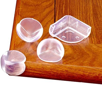 Balepha Baby Corner Guards Edge Bumpers Clear Corner Protectors For Table PVC 24 Pack