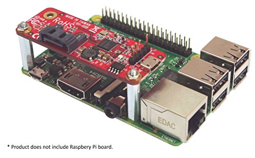 Ableconn PIUSB2SAT USB to SATA Converter Stackable Expansion Board for Raspberry Pi