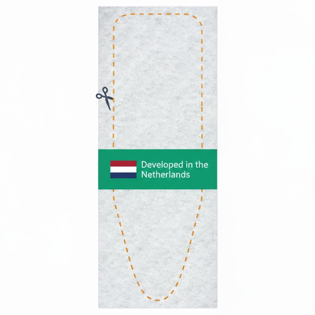 LaundrySpecialist MOLTON UNDERLAYER 140x55cm extra thick filling [700g/m²] - Easy Cut to size Molton Ironing Board Felt Pad suitable for steam irons - Suitable for all ironing boards