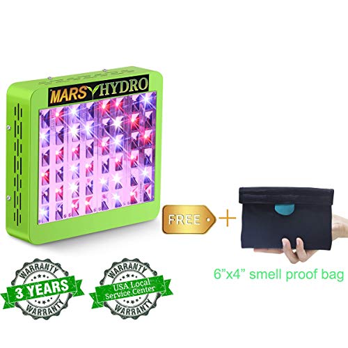 MARS HYDRO Reflector 240W Full Spectrum Grow lights for Indoor Plants Veg and Flower Plant Lights Hydroponics