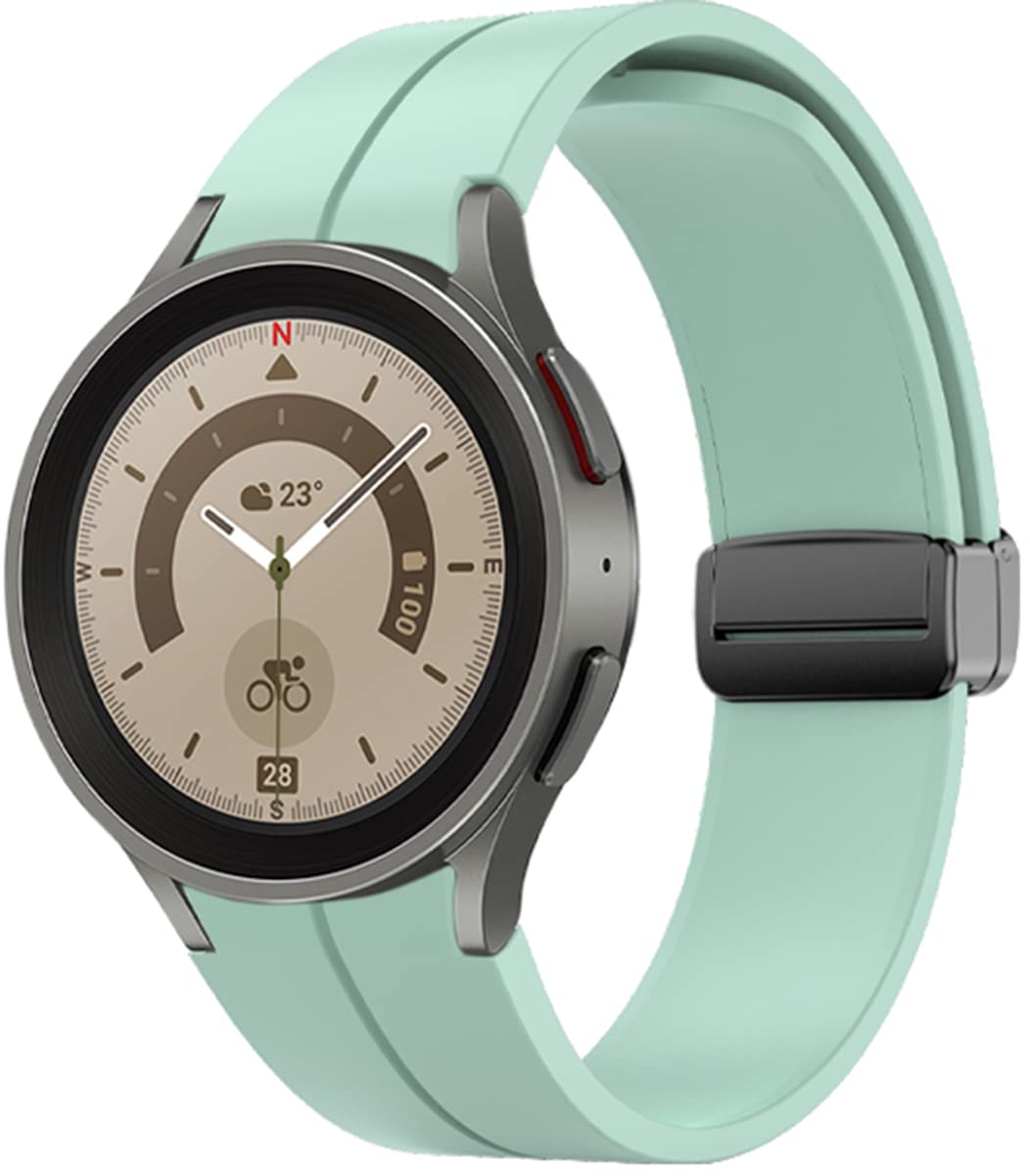 BBZ for Galaxy watch7/watch FE Strap,20MM quick release Silicone Strap Compatible with Galaxy Watch 6/Galaxy Watch 5 40mm 44mm /Galaxy Watch 4 40mm 44mm /Galaxy Watch 4 Classic 42mm 46mm/Watch 3 41mm