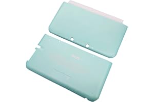 Hzxkqmil Front and Back Shell Housing Case for Nintendo 3DS XL Console, Replacement A/E Faceplate Upper/Bottom Cover Plates f