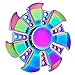 Fancy Home Titanium Alloy Anti-Anxiety Rainbow Colorful Fidget Hand Spinner Metal EDC Toy for Relief from ADD ADHD,Anxiety and Boredom,Last 4-6 Minutes